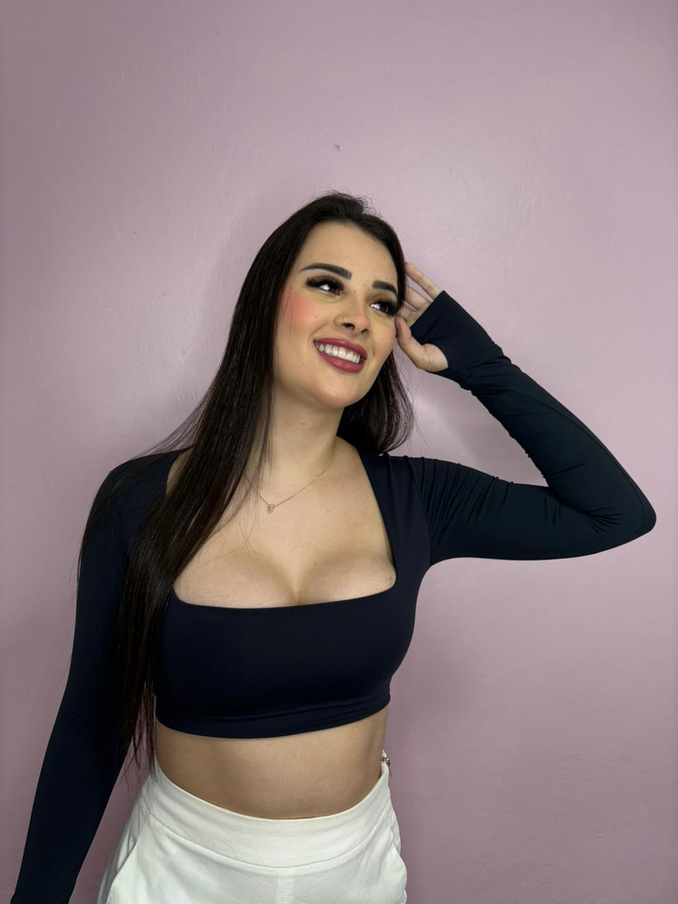 Cropped Veiga