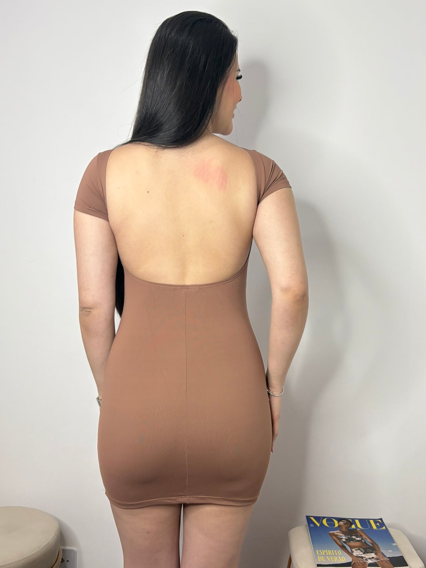 Vestido Lili Manga Curta