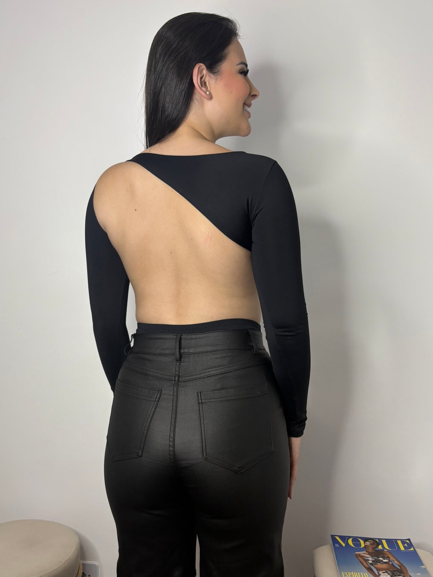 Body Romana Manga Longa