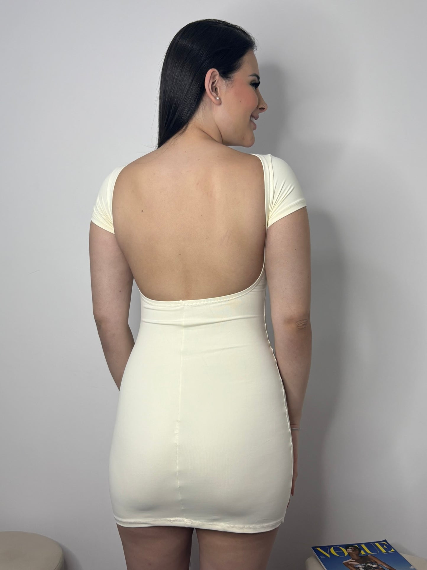 Vestido Lili Manga Curta